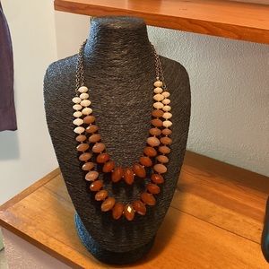 Beautiful gradation in colored necklace set!